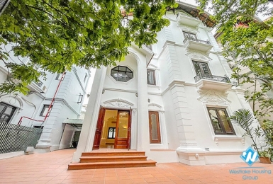 Charming house in a quiet location with lake view for rent in Westlake Tay Ho, Hanoi, Vietnam
